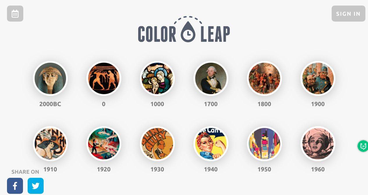 ColorLeap｜有意思的复古配色方案在线工具，设计师配色神器-Boss设计