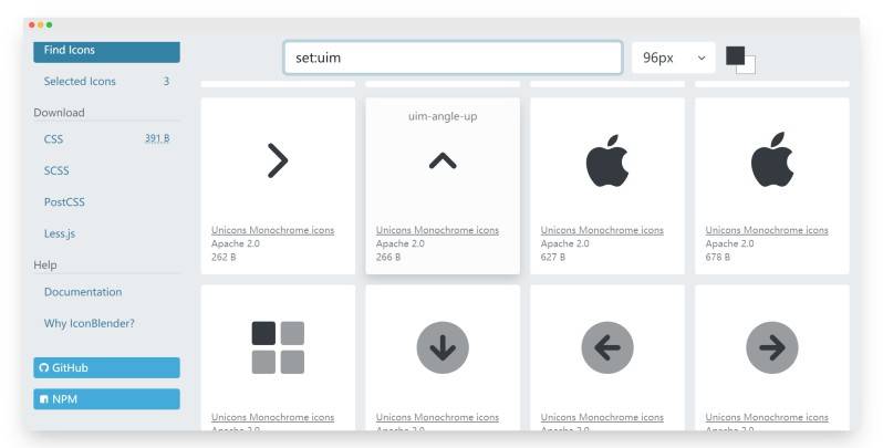 IconBlender | 免费网页 SVG 图标素材库-Boss设计