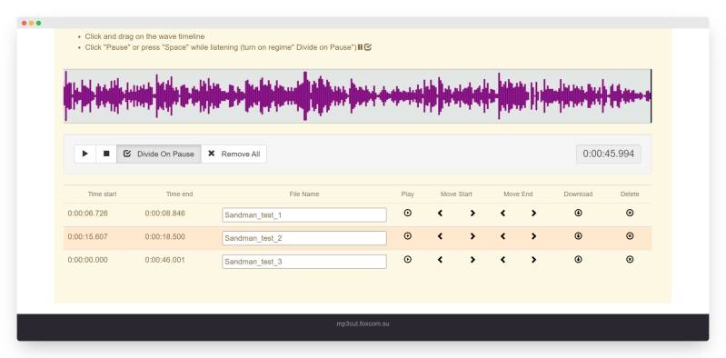 Mp3 Audio Cutter | 在线剪辑 MP3 音频工具-Boss设计