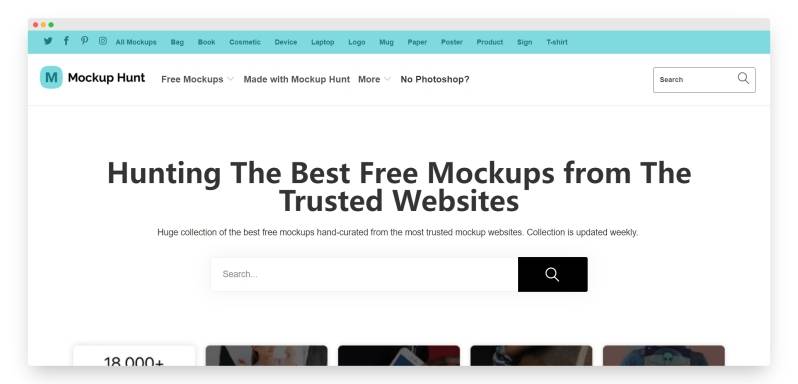 Mockup Hunt | 高质量免费 PSD 样机模型资源站-Boss设计