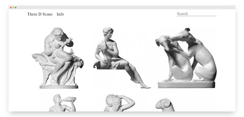 Three D Scans | 3D 打印模型艺术品-Boss设计