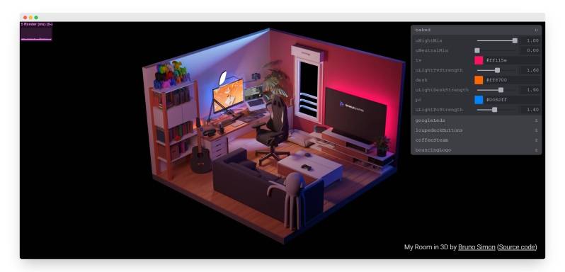 My Room in 3D | 超真实 3D 办公室-Boss设计