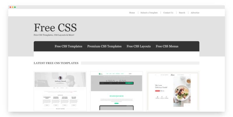 Free CSS | 国外 3280 款免费 CSS 网页模板-Boss设计