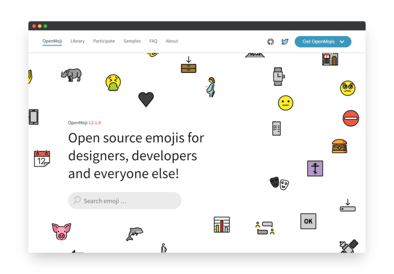 OpenMoji | 面向设计师和开发人员的开源表情符号-Boss设计