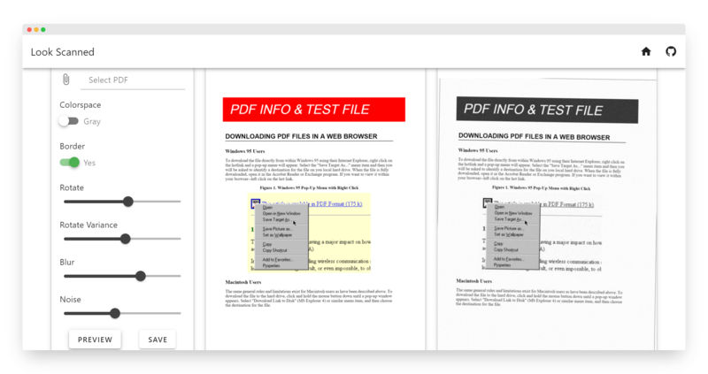 Look Scanned | 让 PDF 文件秒变影印扫描件-Boss设计
