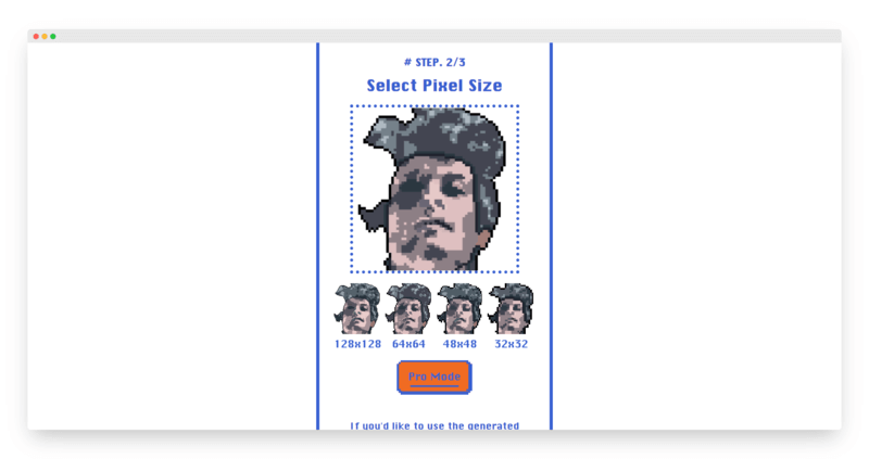 Pixel-Me | 像素风格头像在线生成器-Boss设计