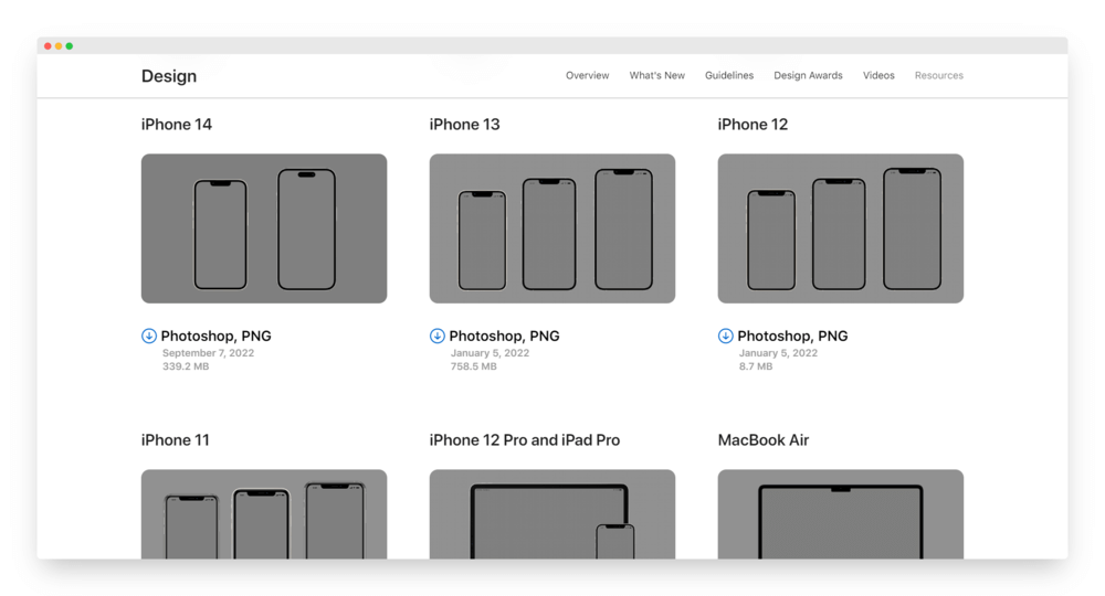 iPhone 14 全系列最新原型样机素材-Boss设计
