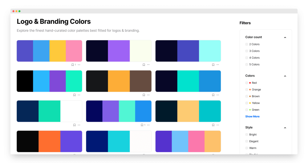 Branition Colors | 290+ 款手工策划的品牌配色方案-Boss设计